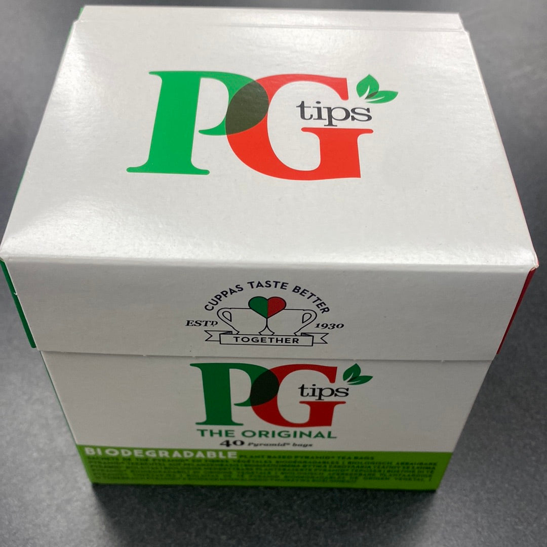 PG Tips Pyramid Tea Bags 40CT