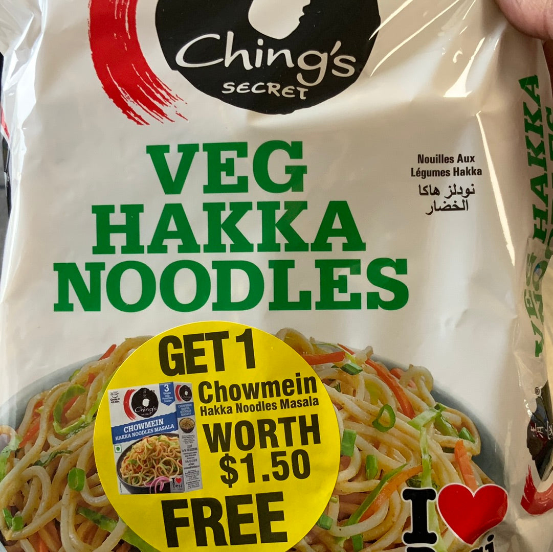 Chings Veggie Hakka Noodles 560 g