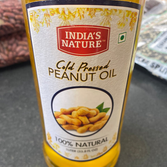 India’s Nature Peanut Oil 1Ltr