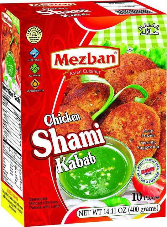 Mezban Chicken Shami Kabab 320 Grams - Asia Bazaar 