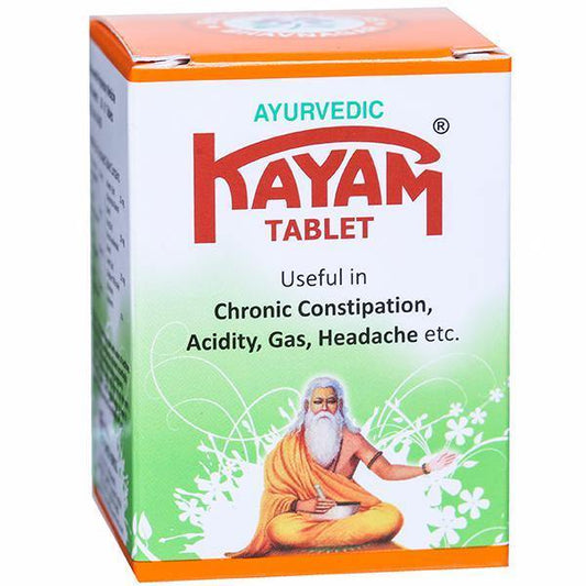 Kayam Ayurvedic Digestive 30 Tablets - Asia Bazaar 