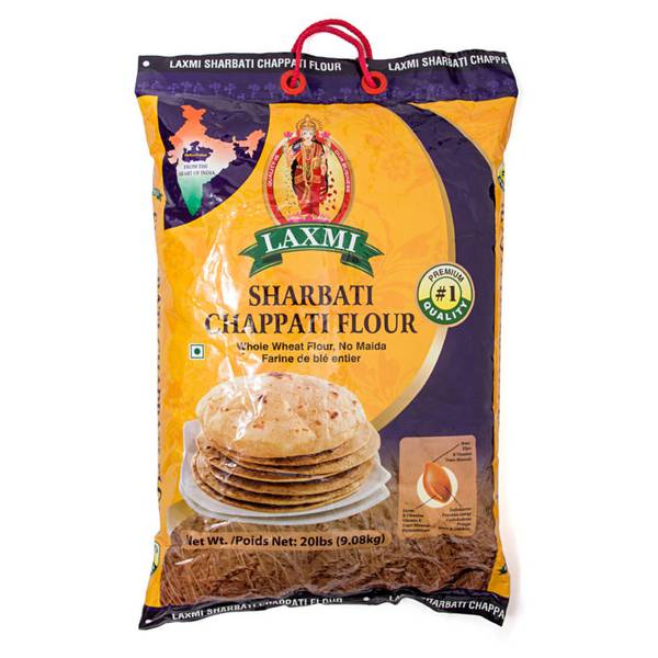 Laxmi Sharbati Chapati Flour 20 LBS