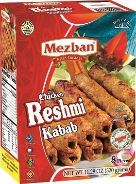 Mezban Chicken Reshmi Kabab 320 Grams - Asia Bazaar 