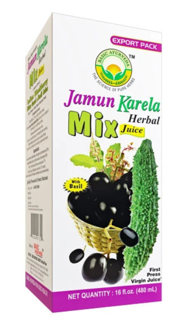 Basic Ayurveda Jamun Kerala Juice 16 OZ - Asia Bazaar 