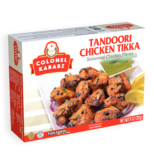 Colonel Kababz Tandoori Chicken Tikka Boti 312 Grams - Asia Bazaar 