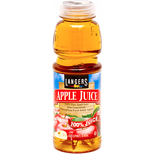 Langers Apple Juice 15.2 OZ - Asia Bazaar 