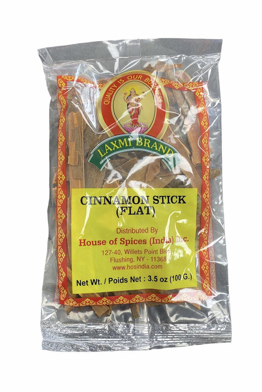 Laxmi Cinnamon Sticks Flat / Daalachene Sticks - Asia Bazaar 