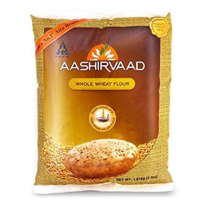 Aashirvaad Atta Whole Wheat Flour - Asia Bazaar 