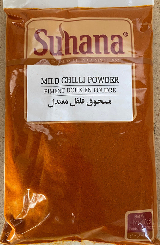 Suhana Mild Chili Powder 400 Grams