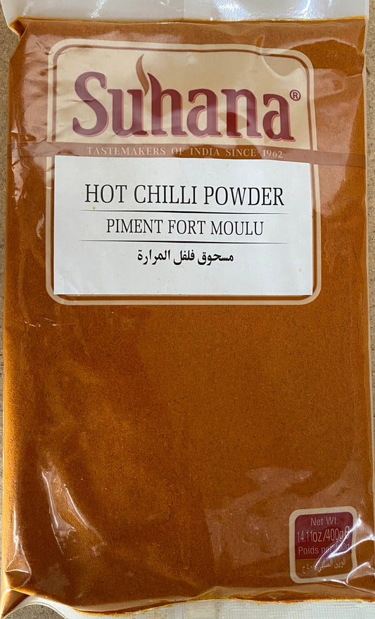 Suhana Hot Chili Powder 400 Grams