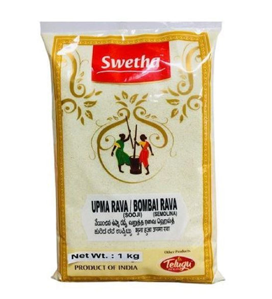 Swetha Upma Rava / Bombay Rava Flour 4 LBS