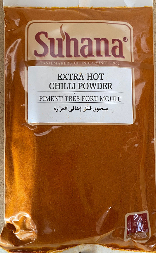 Suhana Extra Hot Chili Powder 400 Grams