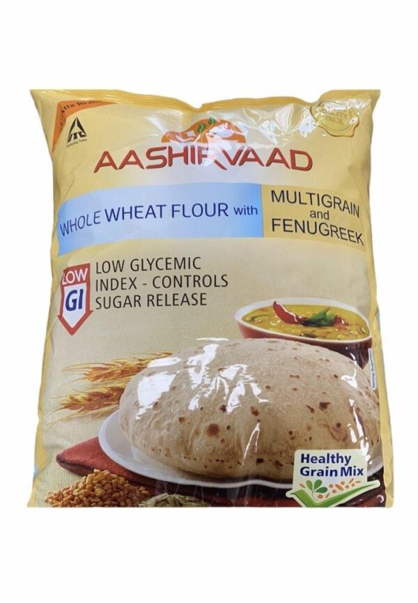 Aashirvaad (Whole Wheat Flour with Multigrain and Fenugreek)